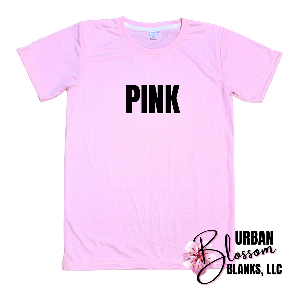 Pink 2024 polyester shirt