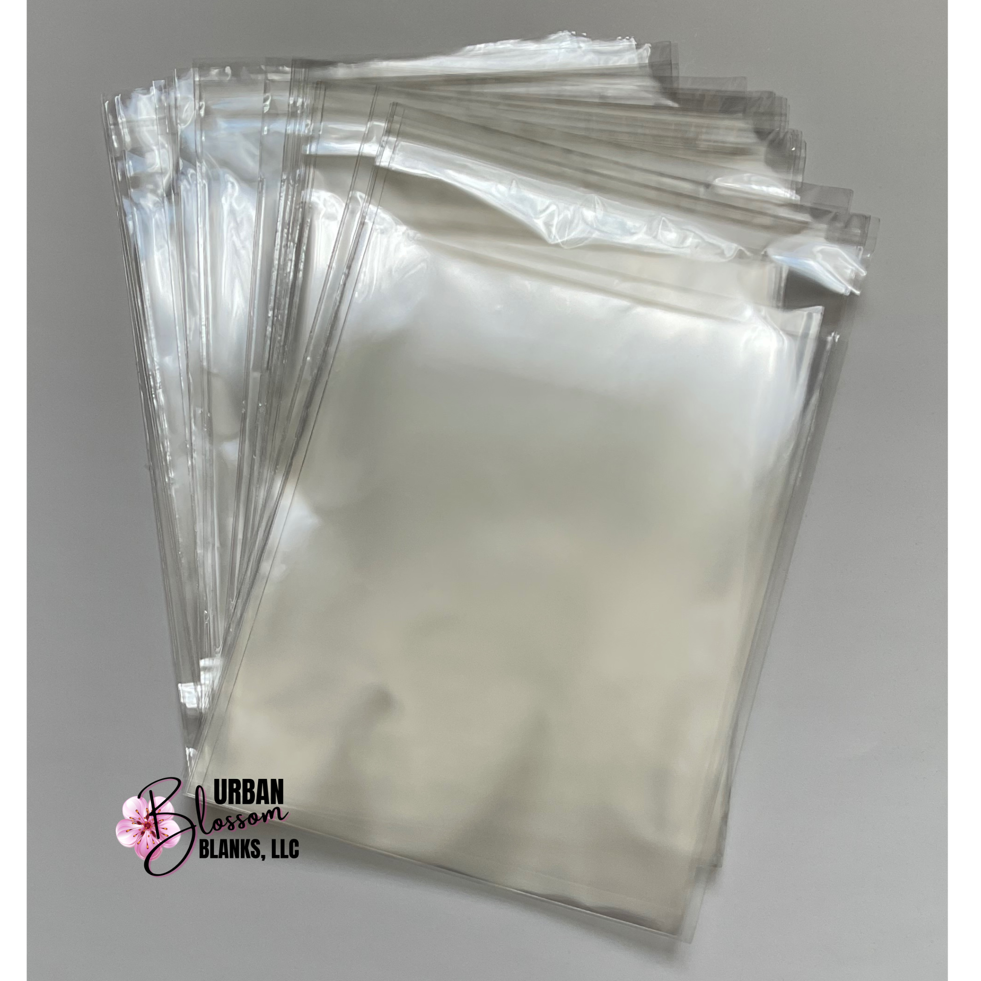 8x10 Clear Clothing Bag