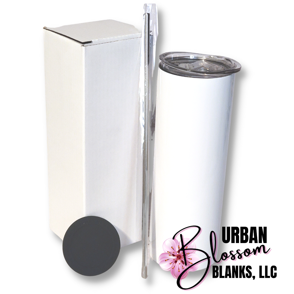 20 oz. Straight Tumblers for Sublimation – Urban Blossom Blanks, LLC